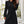 Load image into Gallery viewer, Cozy Soft Long Sleeve Kint Mini Dress In Black
