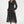 Load image into Gallery viewer, Dot Print Lace Trim Long Sleeve Maxi Dress In Black
