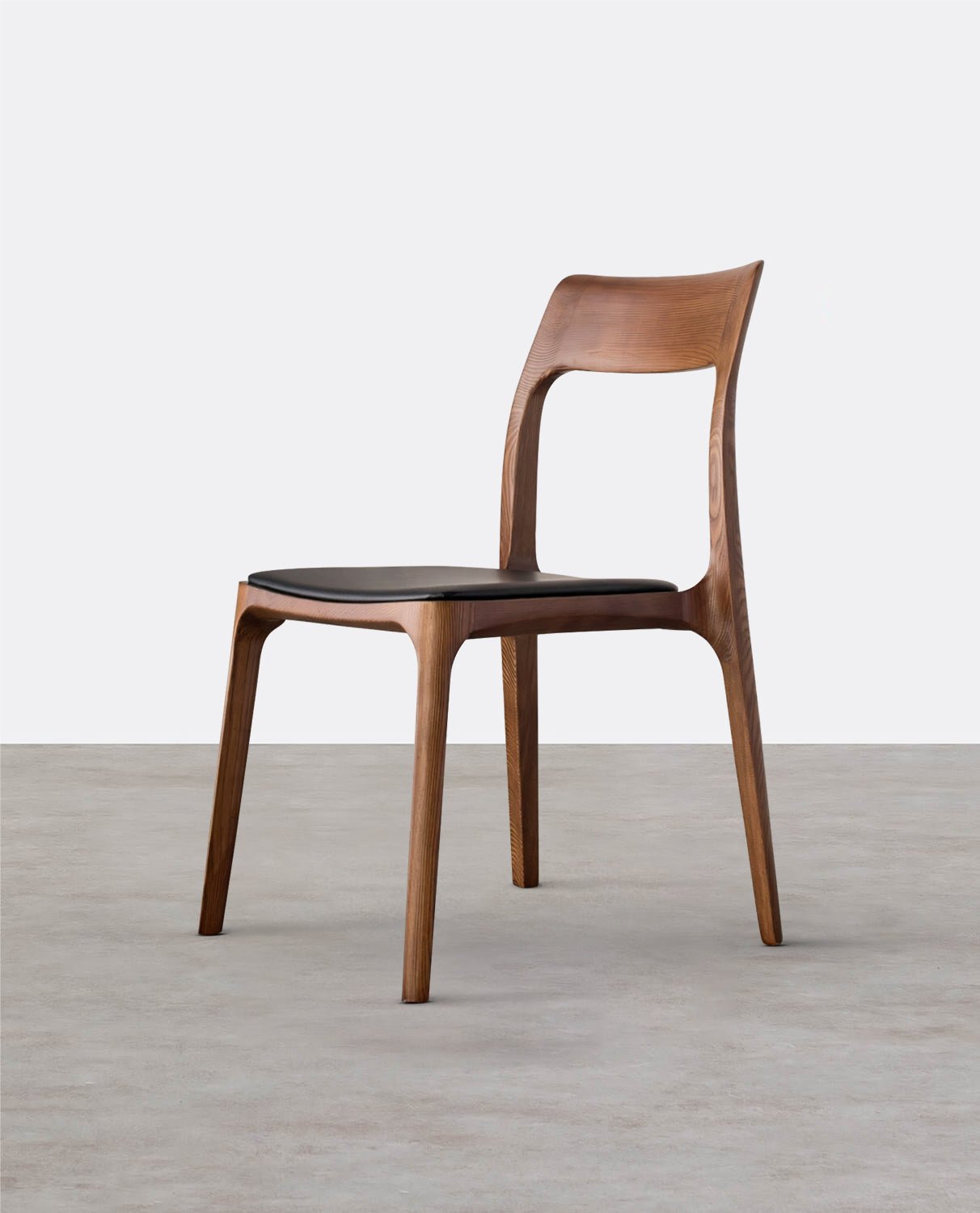 Hans Dining Chairs, Dark Oak & Light Oak - Miola