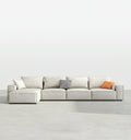 R67 Anselm Four Seater, Five Seater Sofa, Corner Sofa, Leathaire - Miola