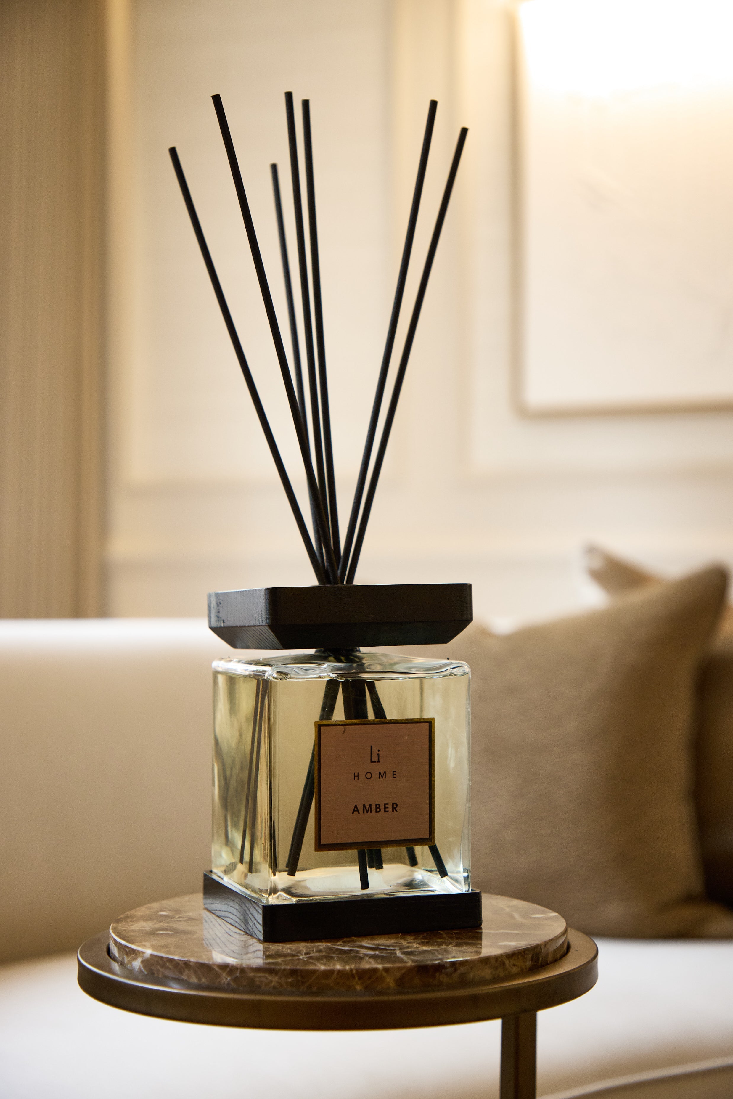 Luxury Square Diffuser - Amber - Miola
