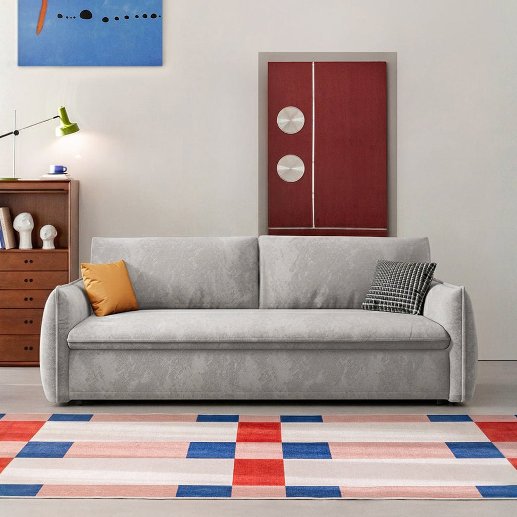 Fernandez Two Seater, Three Seater Sofa Bed With Storage, Suede - Miola