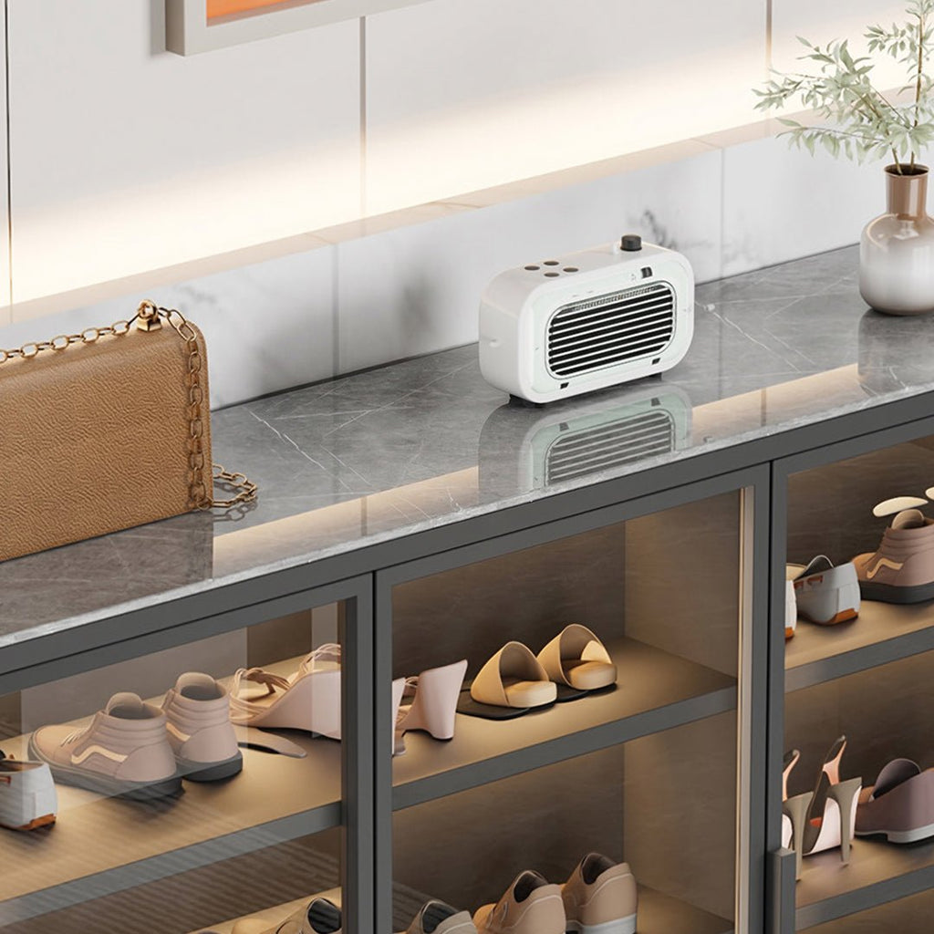 Camila Shoe Storage, Black - Miola