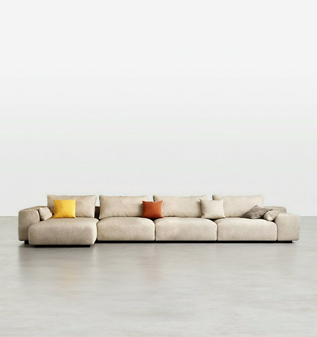 R87 Calvin Four Seater, Five Seater Sofa, Corner Sofa, Leathaire - Miola