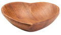 Kora Acacia Heart Shape Serving Dish - Miola