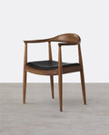 Classic Kennedy Style Dining Chair, Oak - Miola