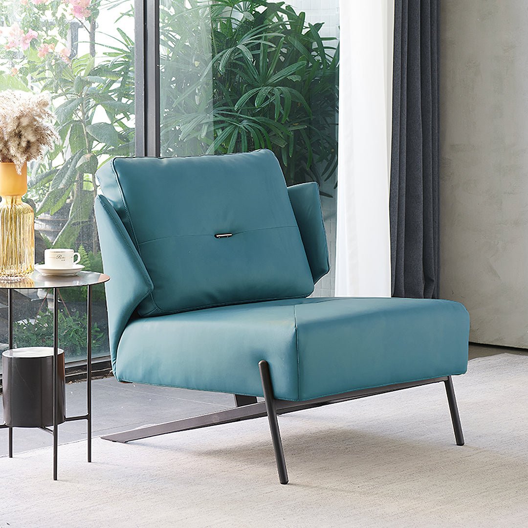 Karpov Tige Accent Leather Chair, Armchair, More Colours - Miola