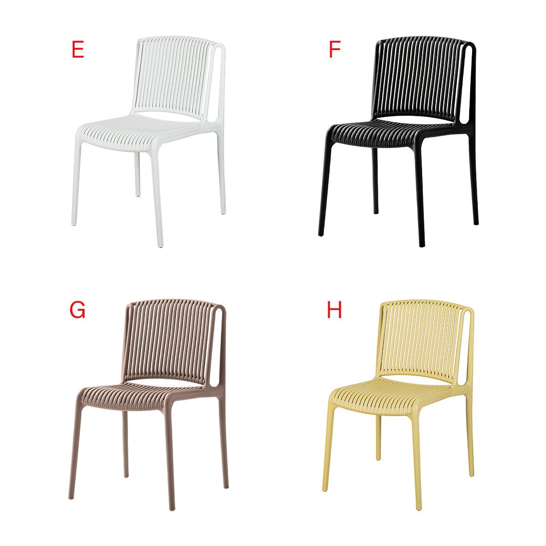 Upton Plastic Dining Chair - Miola