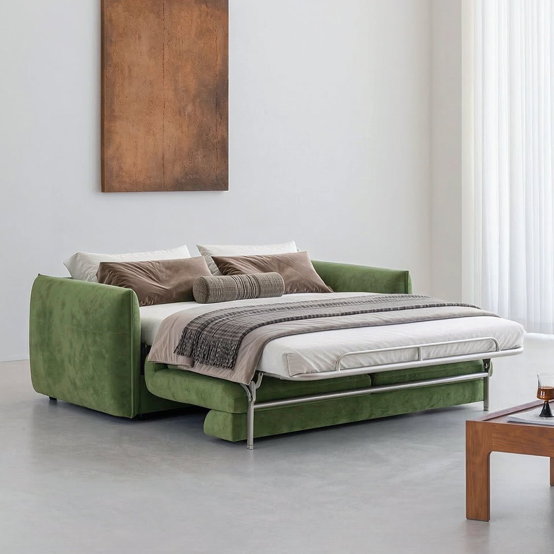 Kaur Two Seater Sofa Bed, Pull Out Sleeper Sofa Bed, More Colours - Miola