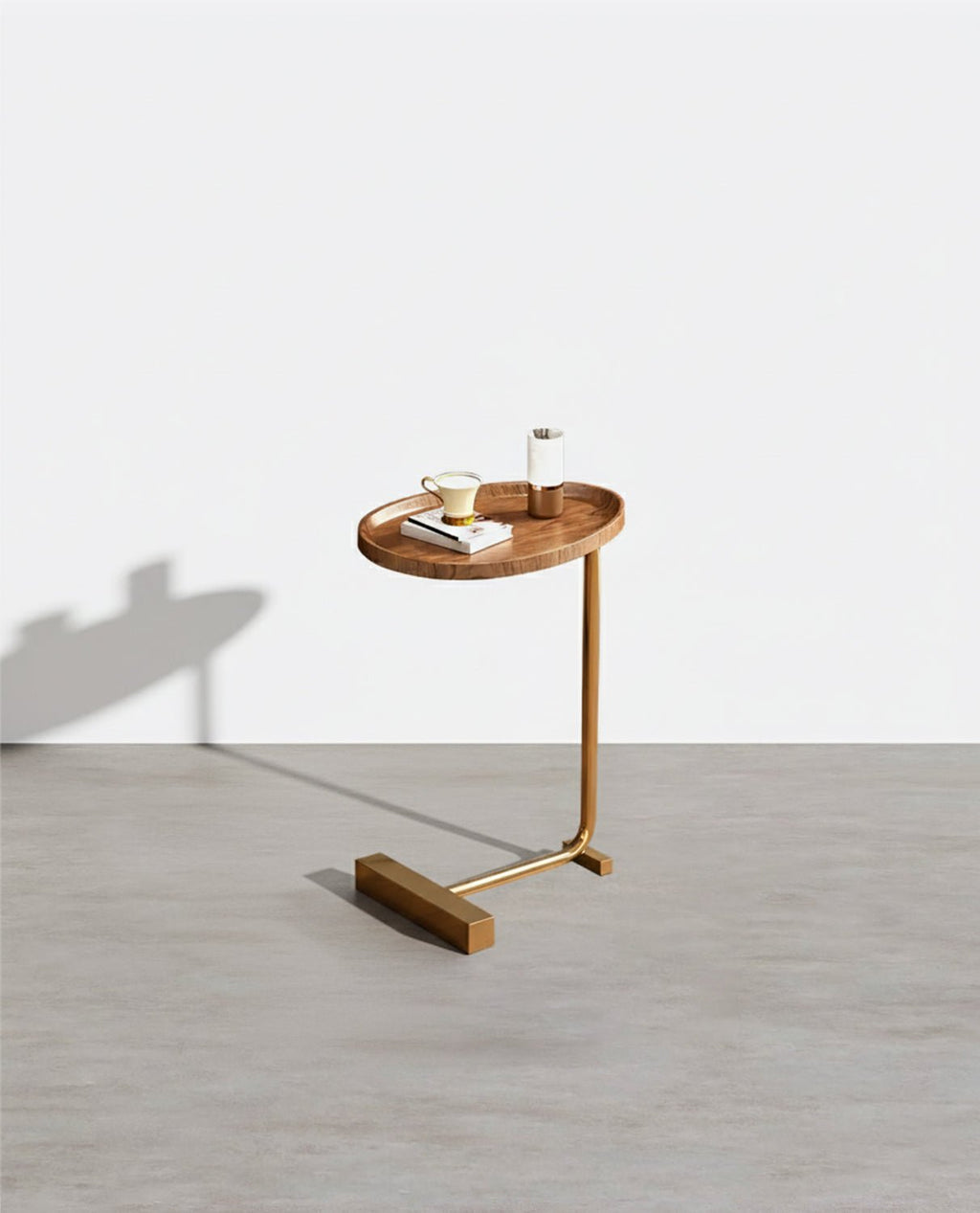 Isabeau Side Table, Wood - Miola