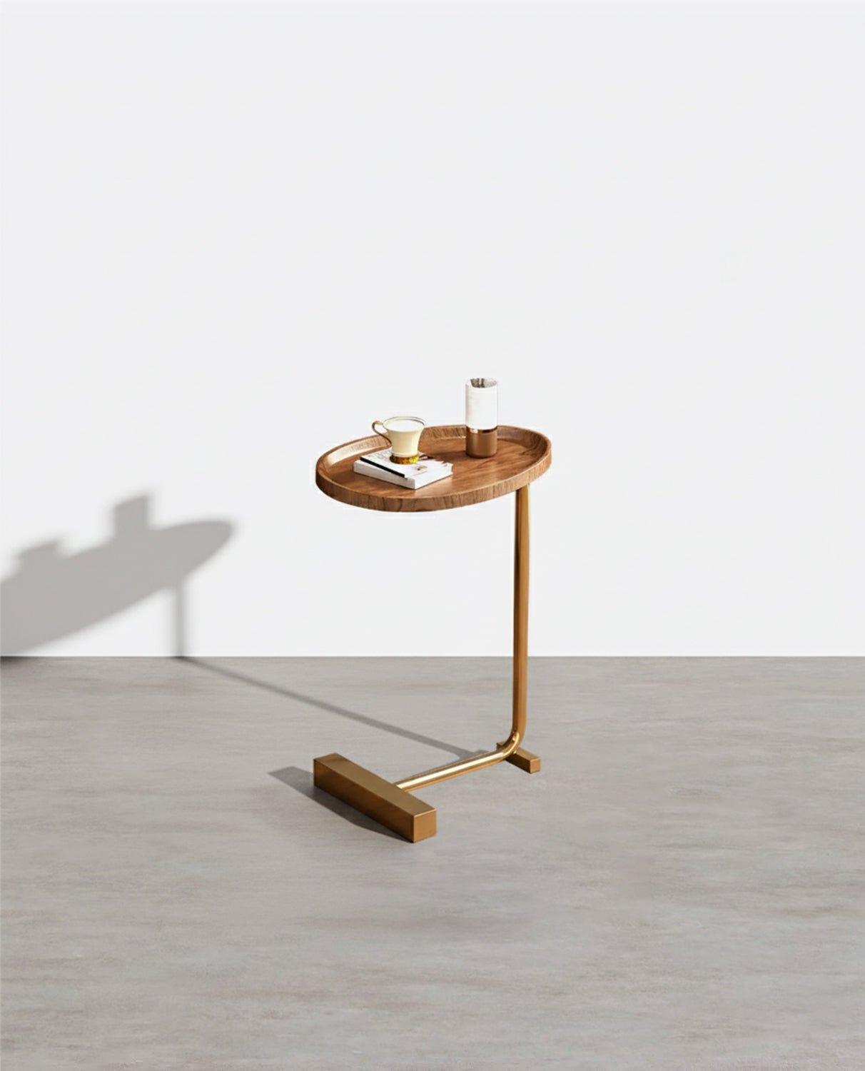 Isabeau Side Table, Wood - Miola