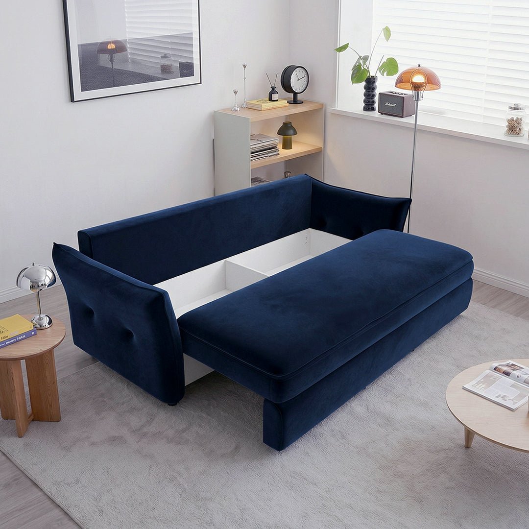 Ritchie Two Seater Sofa Bed, Pull Out Sleeper Sofa Bed - Miola