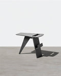 Pallas Side Table, With Magazine Rack - Miola