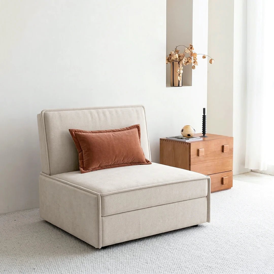 Haseeb Single Seater Sofa Bed, Two Seater Sofa Bed, Chenille - Miola