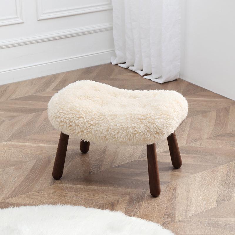 Philip Arc Armchair And Ottoman, Boucle - Miola