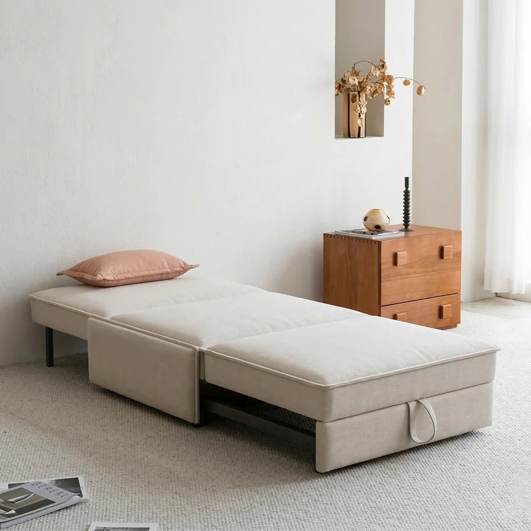 Haseeb Single Seater Sofa Bed, Two Seater Sofa Bed, Chenille - Miola