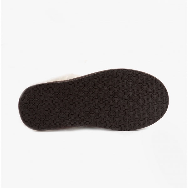 Real Sheepskin Mule Slippers Espresso
