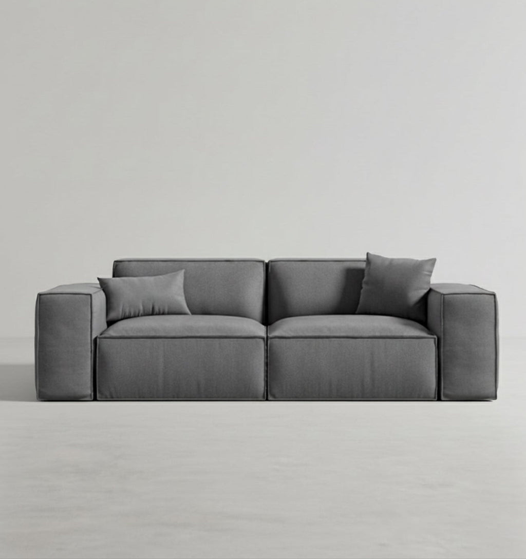 Lynnbrook Two Seater Sofa, Linen - Miola