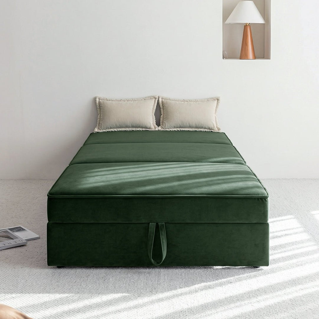 Haseeb Single Seater Sofa Bed, Two Seater Sofa Bed, Chenille - Miola