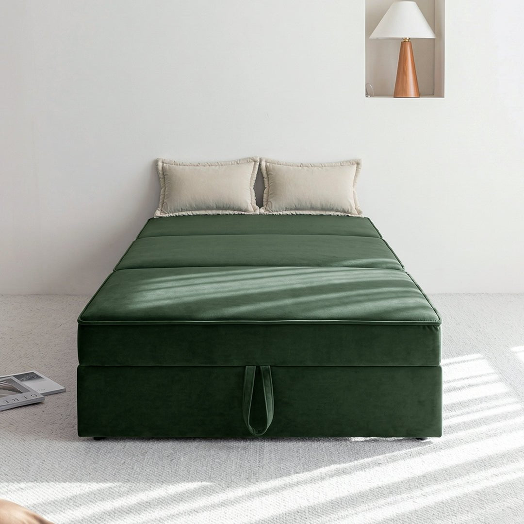 Haseeb Single Seater Sofa Bed, Two Seater Sofa Bed, Chenille - Miola