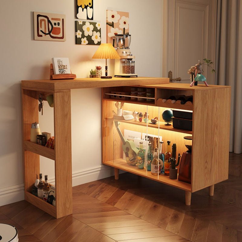 Melissa Folding Bar Table With Sideboard - Miola
