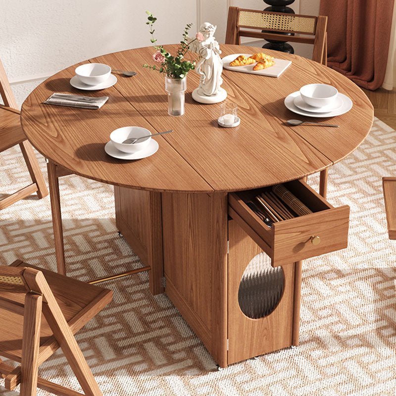 Ainsley Folding Extendable Dining Table, Wood - Miola