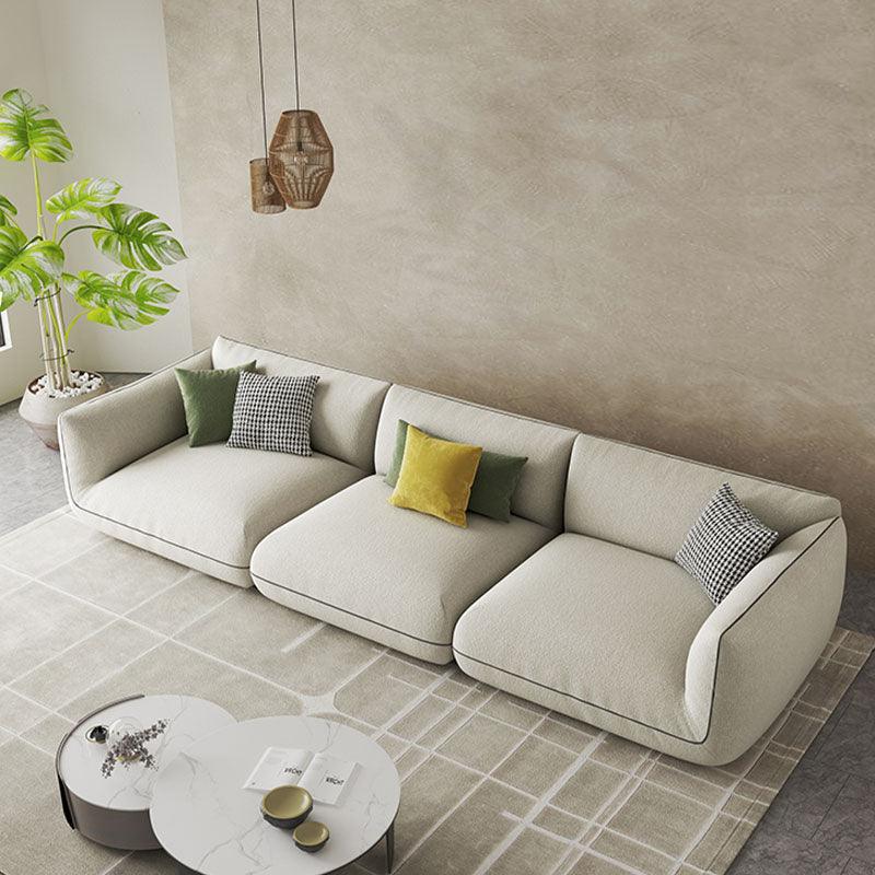 TOFU Agnes Three Seater Corner Sofa, Suede, Modular Sofa - Miola