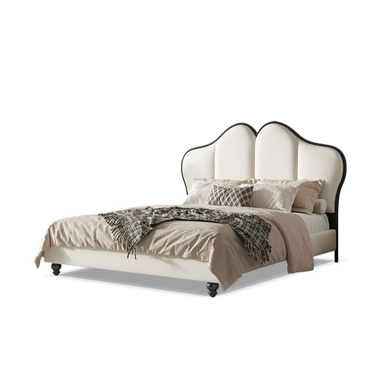 Tracy Cream King Size / Super King Size Bed, Cream - Miola