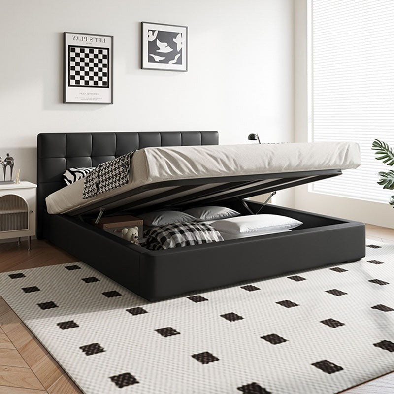 Stella King Size / Super King Size Bed, Black - Miola