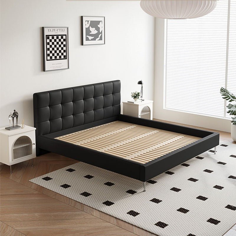 Stella King Size / Super King Size Bed, Black - Miola