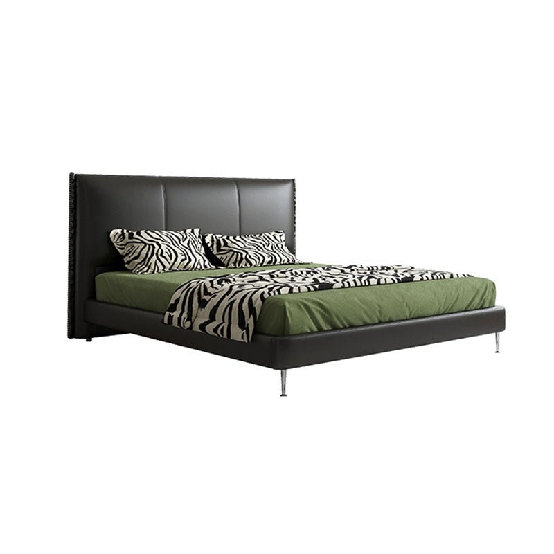 Kinza King Size / Super King Size Bed, Black - Miola
