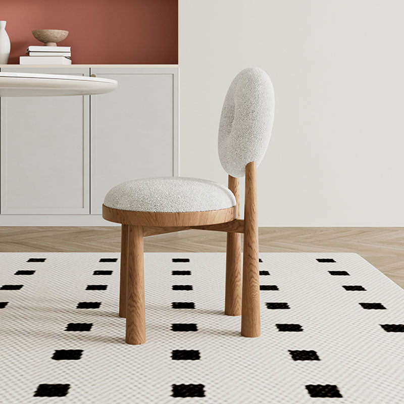 Evelyn Donut Dining Chair, Boucle - Miola