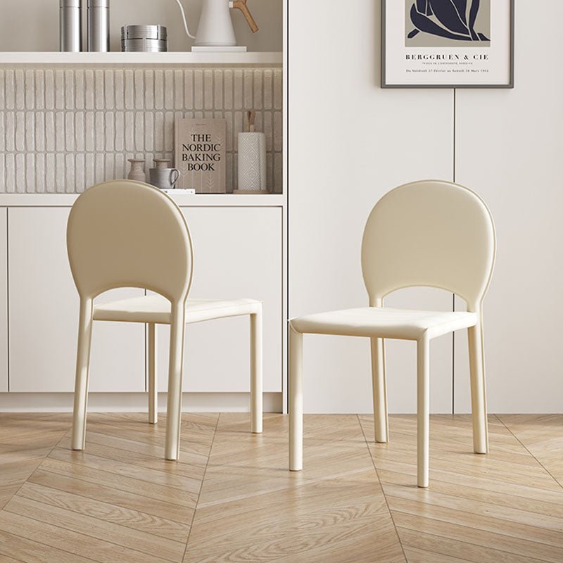 Yedda Dining Chair, Cream - Miola