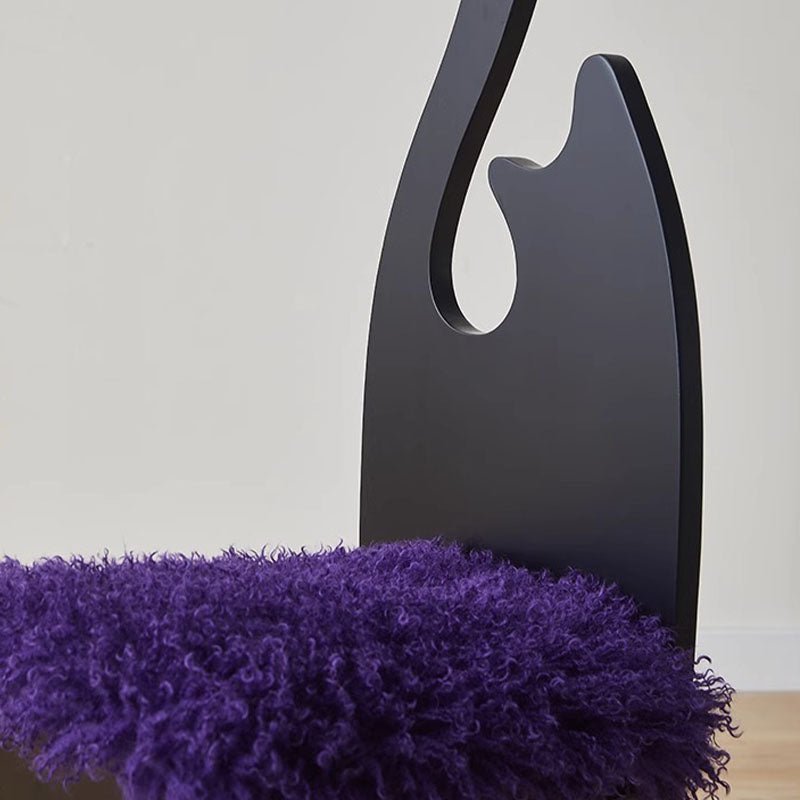 Tiffany Black Cat Dining Chair - Miola