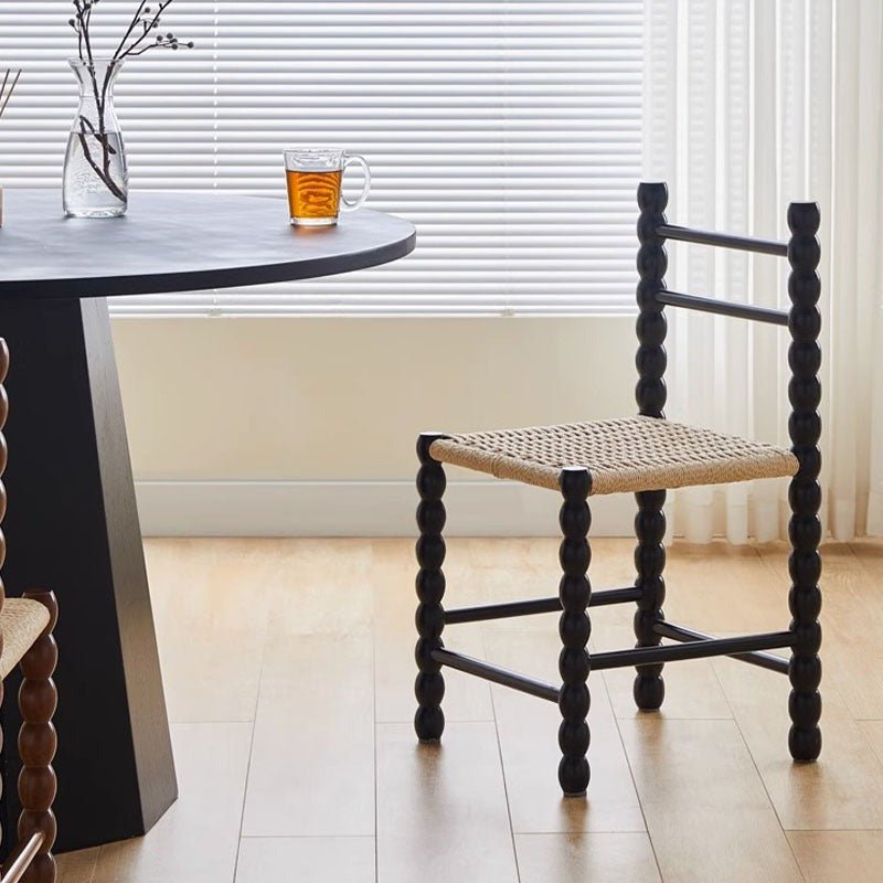 Mae Gourd Dining Chair, Rattan - Miola