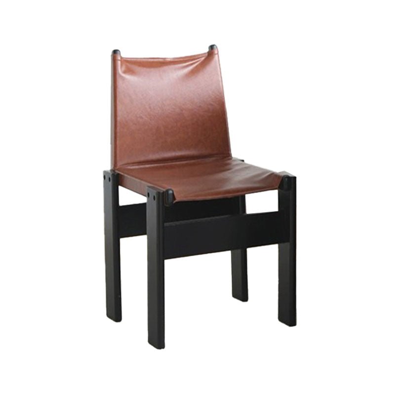 Lynette Dining Chair, PU Leather, Solid Wood - Miola
