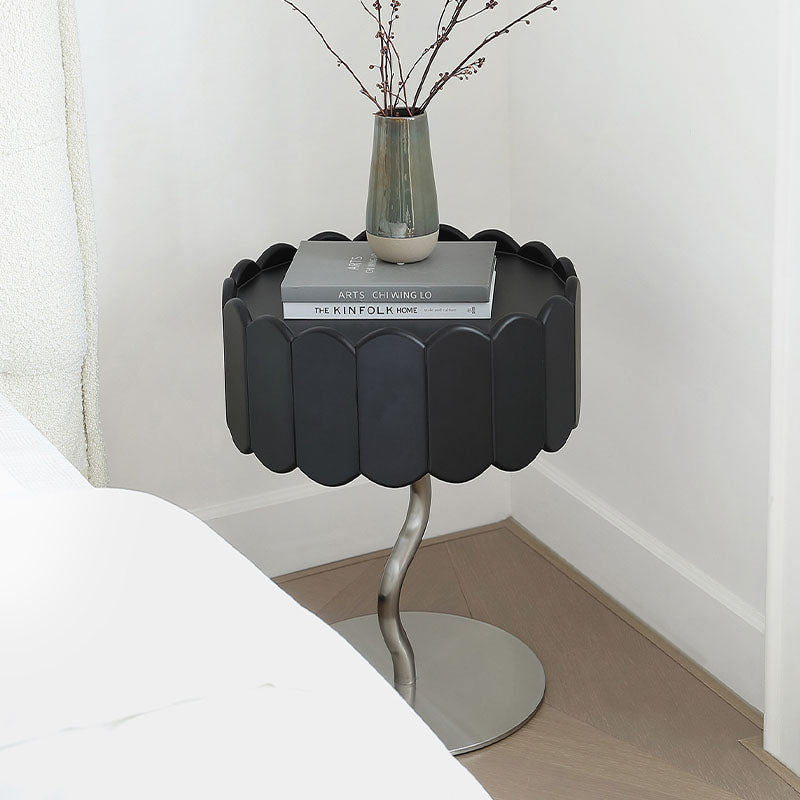 Sinclair Bedside Table, Black - Miola