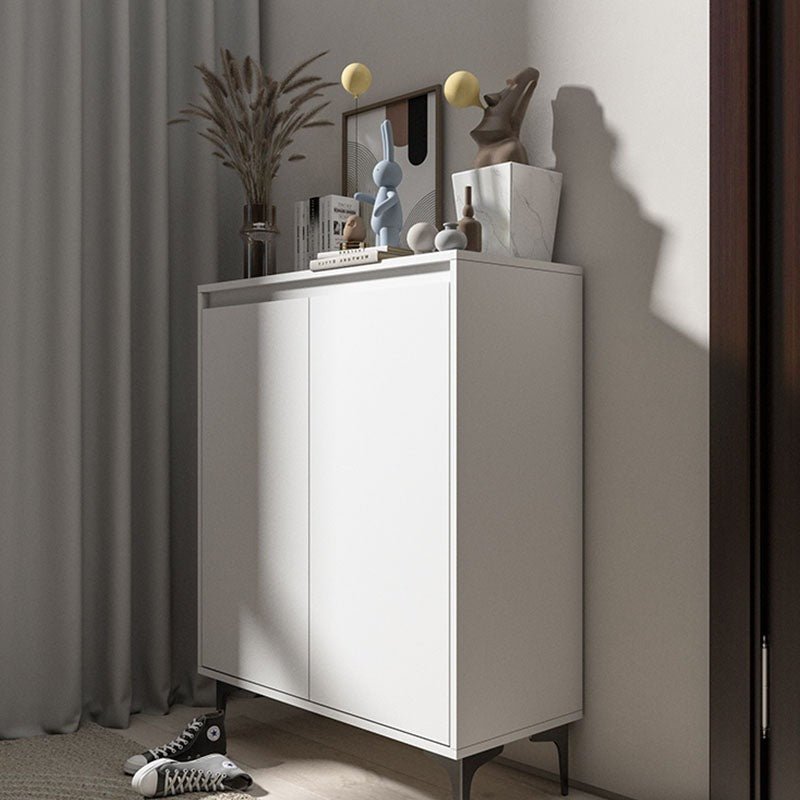 Cethy Wood Shoe Storage, White - Miola