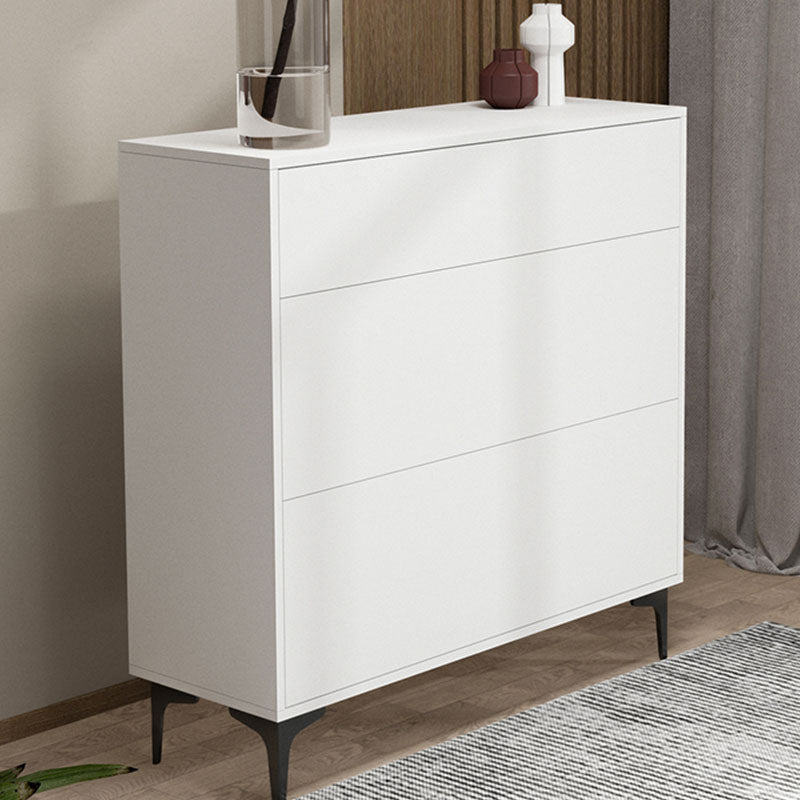 Cethy Wood Shoe Storage, White - Miola