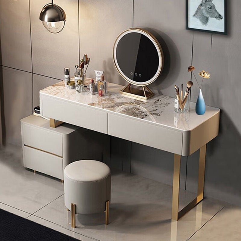 Serenique Dressing Table With LED Mirror - Miola