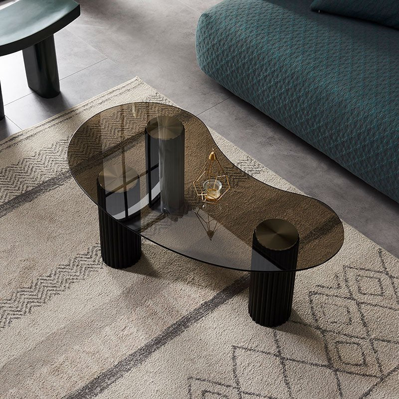 Lunar Coffee Table, Glass - Miola