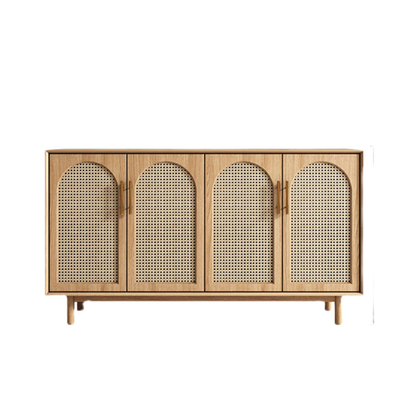 Celeste Rattan Sideboard, Pine Wood