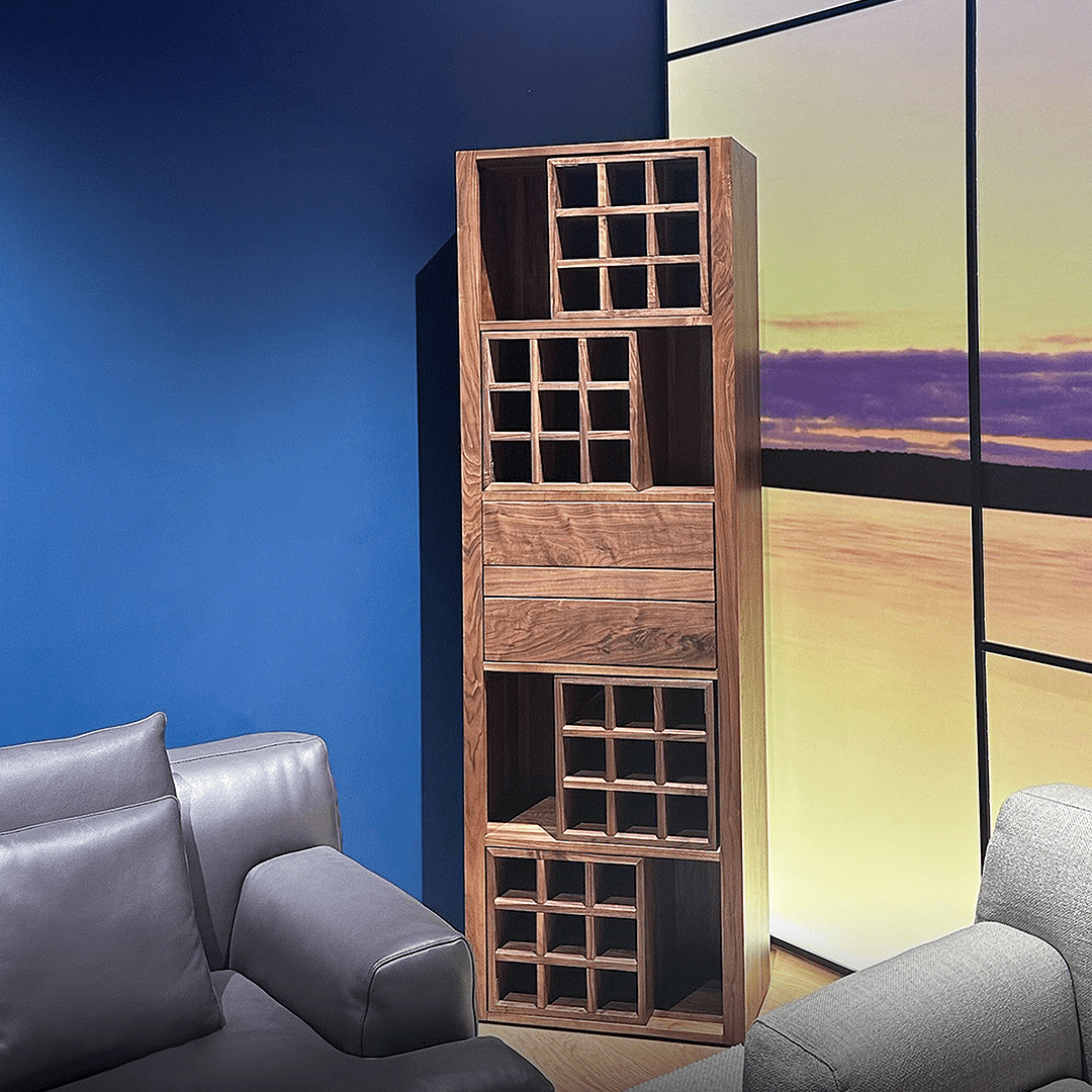 Grace Wine Cabinet, Solid Wood - Miola