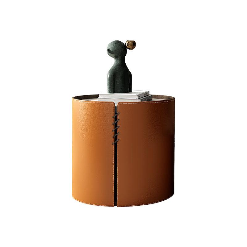 Rossi Nesting Coffee Table, Light Grey & Orange - Miola