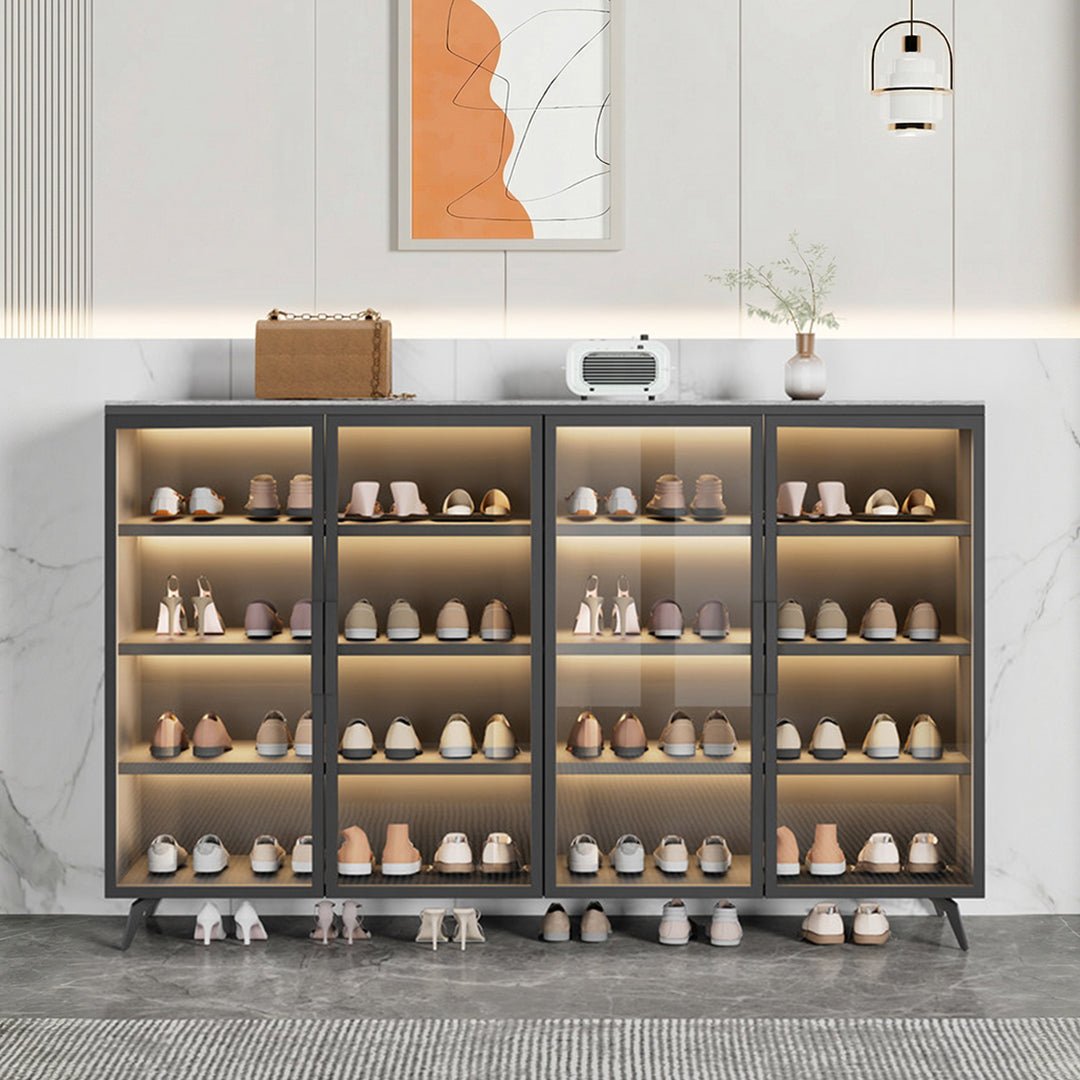 Camila Shoe Storage, Black - Miola