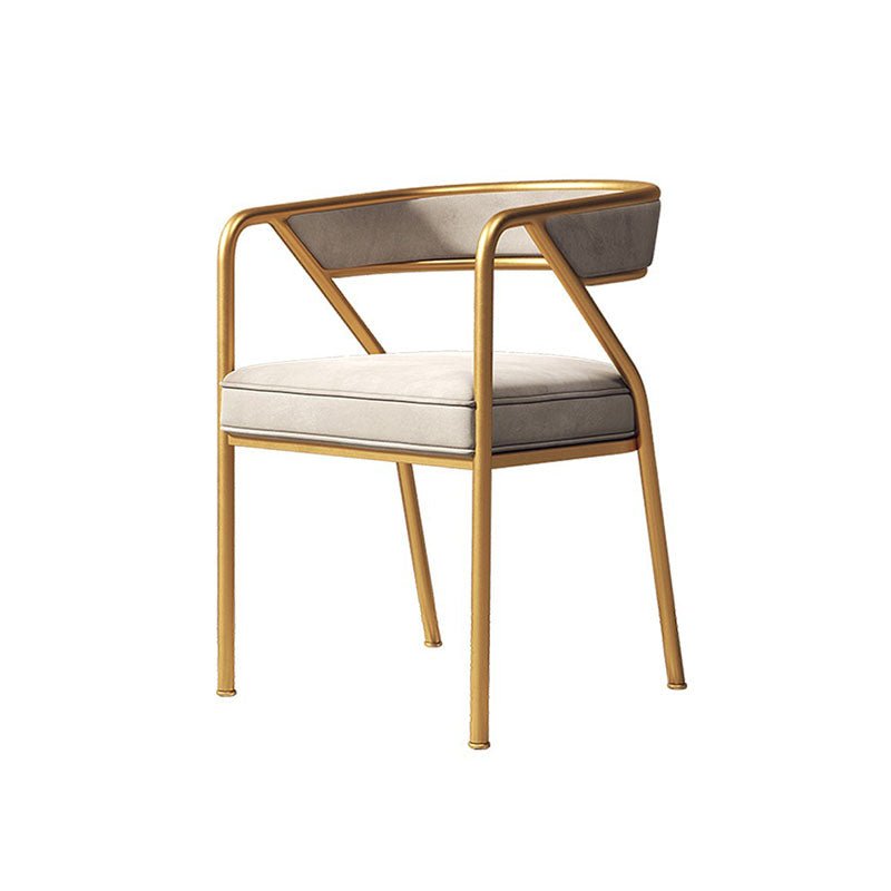 Dwight Dining Chair, Gold Frame - Miola