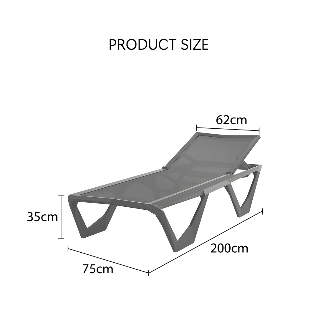 Marlin Sun Lounger, Outdoor Daybed