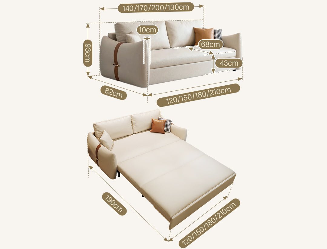 Sakura Sofa Bed With Storage - Miola