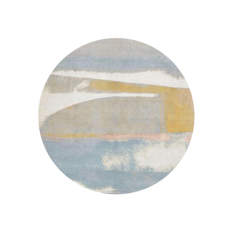 Halo Round Wool Rug, Various Shapes Available - Miola