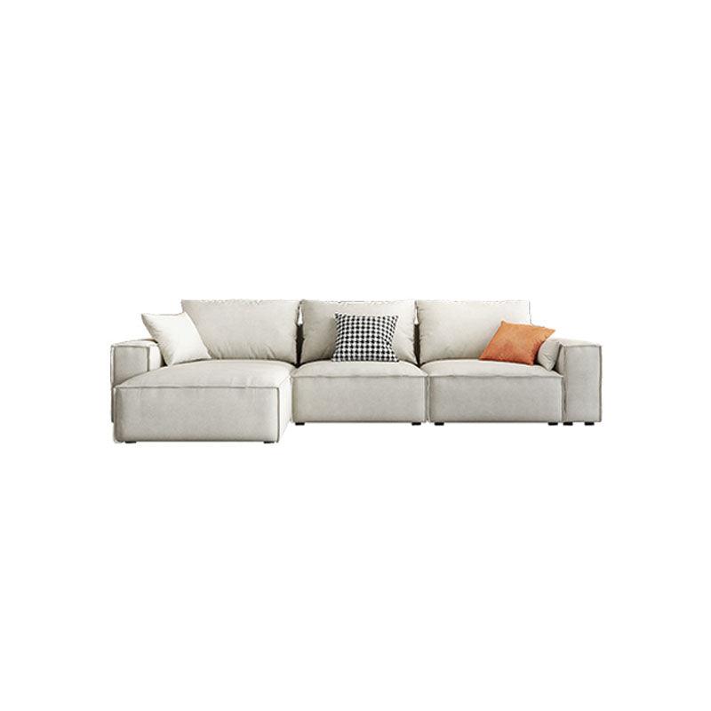 R67 Anselm Three Seater Sofa, Leathaire - Miola